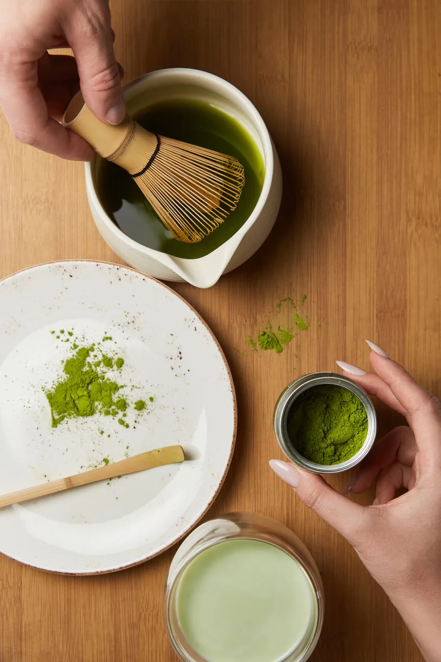 Ceremoniální matcha Avelor na Instagramu