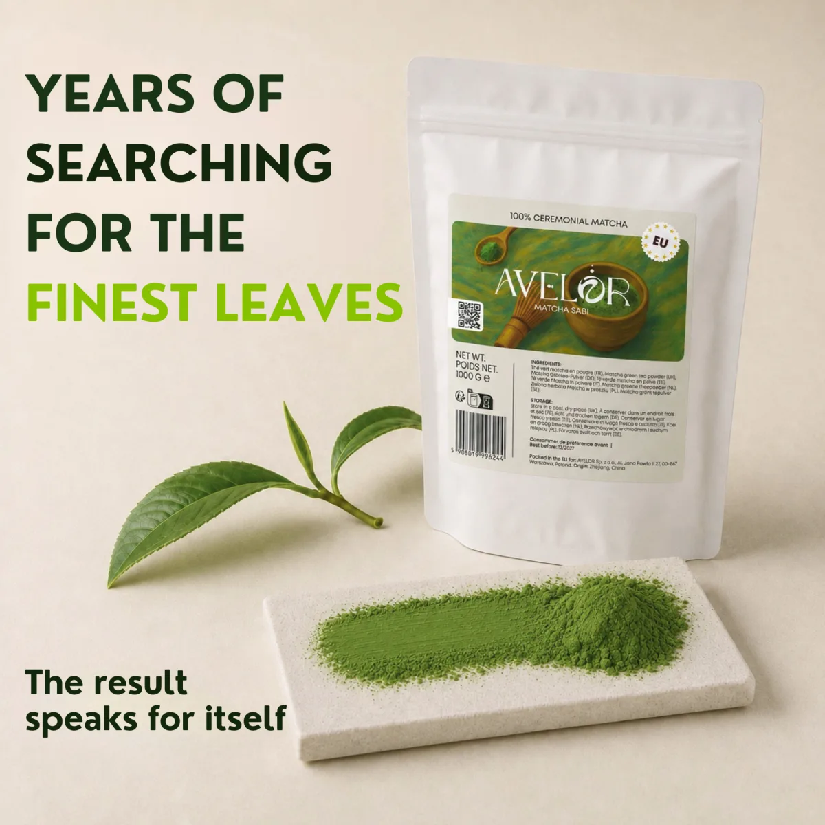 Avelor SABI · Ceremoniální matcha — zdjęcie 2