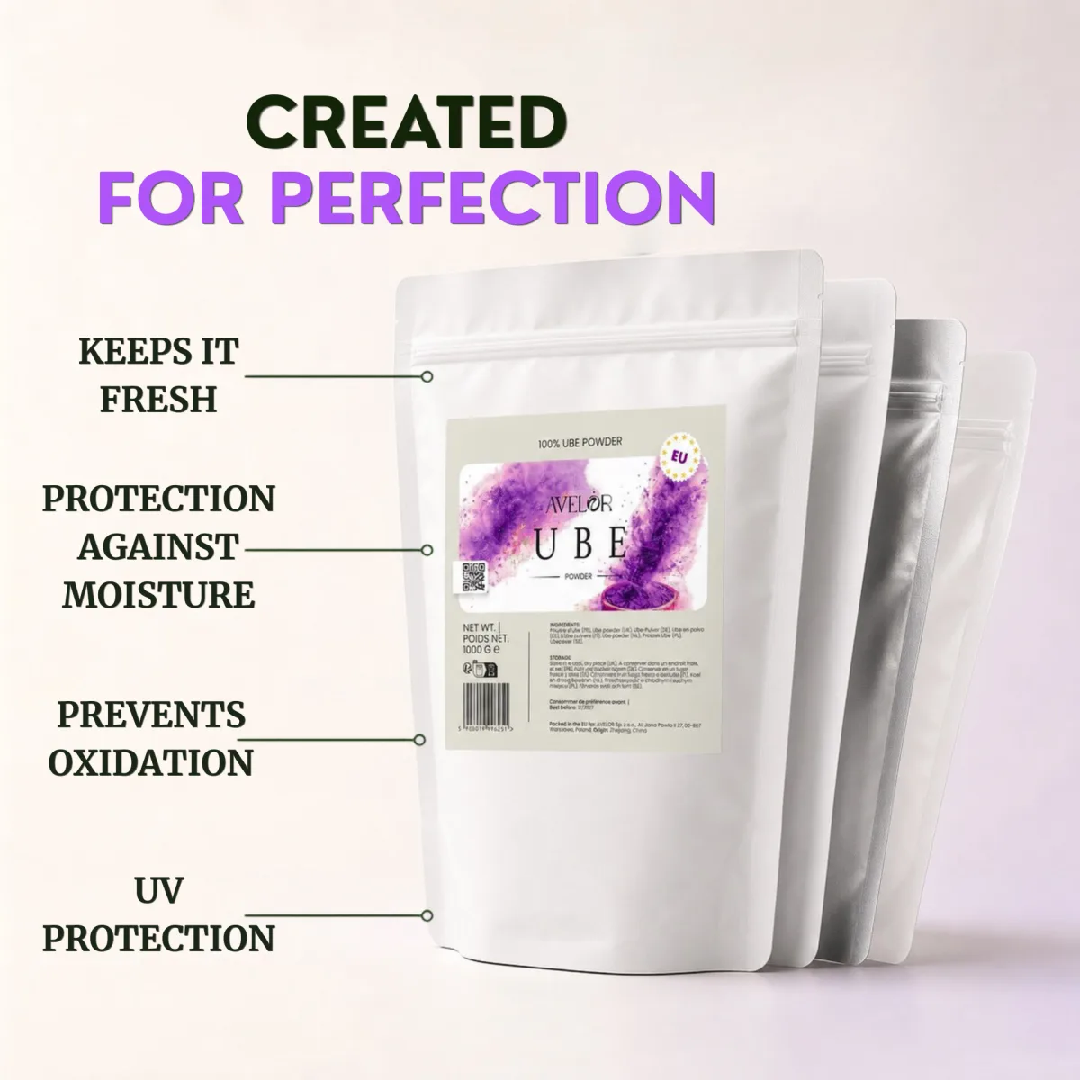 AVELOR Ube · Ube Powder 100 g — zdjęcie 5