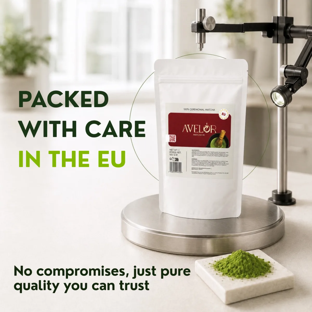 AVELOR Iki · Ceremonial Matcha 500 g — zdjęcie 6